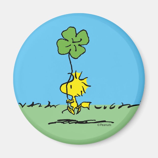 Aimant Shamrock de transport de bois (Devant)
