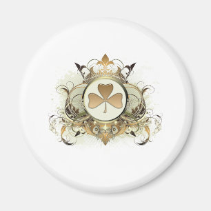 Aimant Shamrock élégant