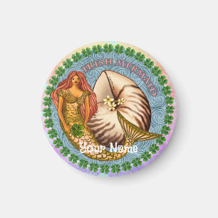 Aimant Shamrock Mermaid