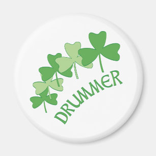 Aimant Shamrocks du batteur