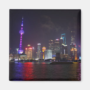 Aimant Shanghai la nuit