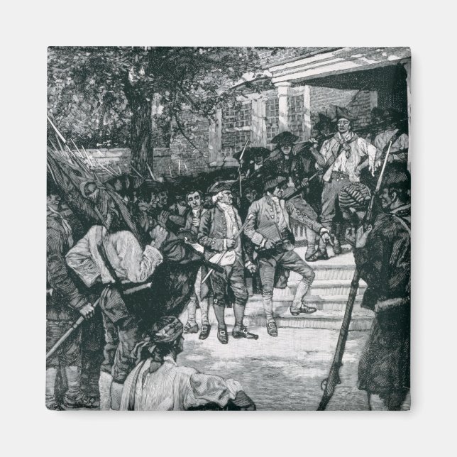 Aimant Shays's Mob en possession d'un tribunal (Devant)