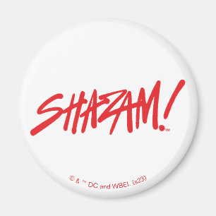 Aimant SHAZAM ! Furie des dieux   Logo Red Marker