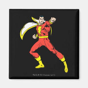 Aimant Shazam prêt à combattre