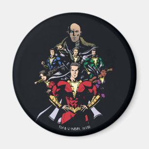 Aimant SHAZAM !   Shazam Family Vs. Dr Sivana