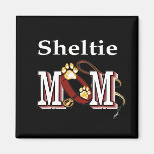 Aimant Sheltie MOM Cadeaux