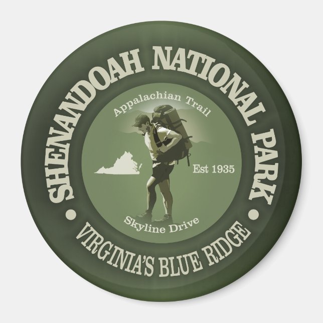 Aimant Shenandoah NP (Devant)