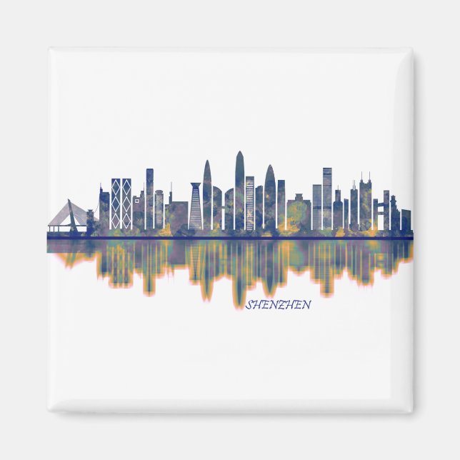 Aimant Shenzhen Skyline (Devant)