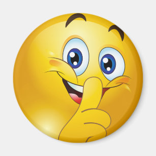 Aimant Shh émoji