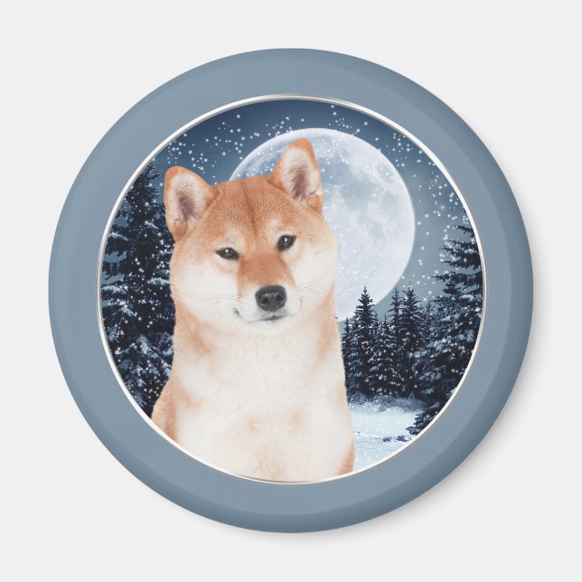 Aimant Shiba Inu (Devant)
