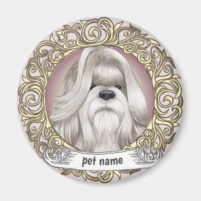 Aimant Shih Tzu (Devant)