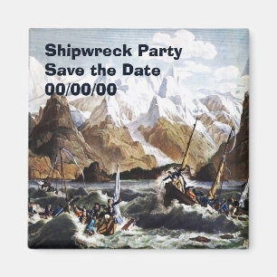 Aimant Shipwreck of The Astrolabe's Yawl Save-the-Date