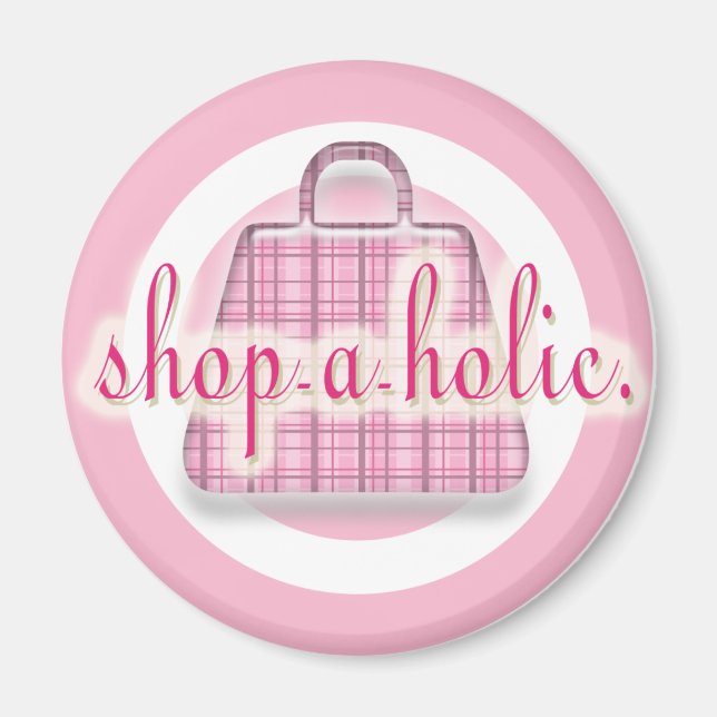 Aimant Shopaholic (Devant)