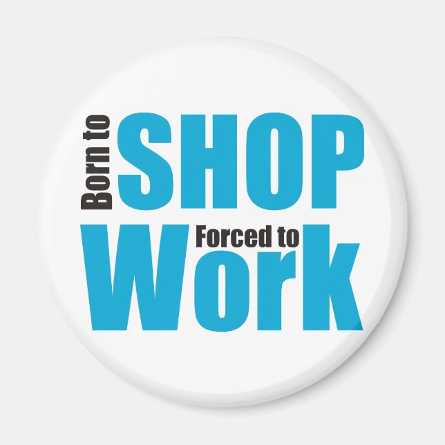 Aimant shopping (Devant)