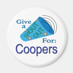 Aimant Shout Out pour Coopers