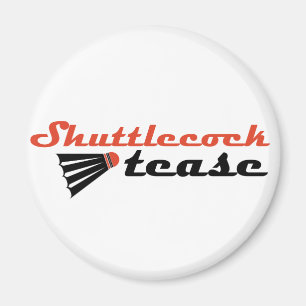 Aimant Shuttlecock Tease Badminton Humour