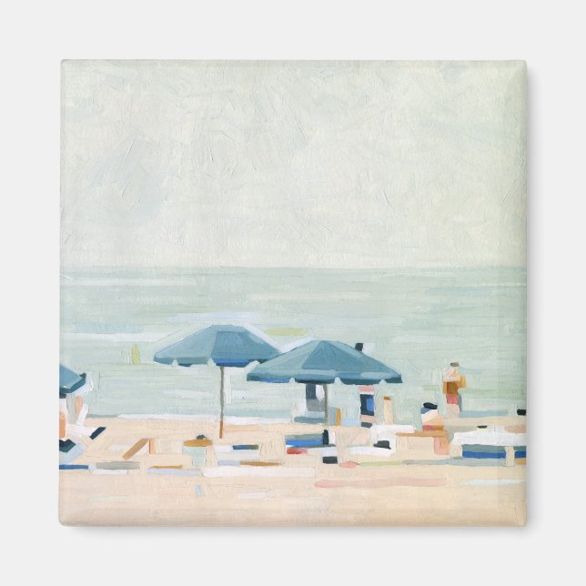 Aimant Si c'est les plages (Devant)