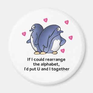 Aimant Si je pouvais réorganiser l'Alphabet...