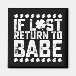 Aimant Si Perdu Retour À Babe Je Suis Bébé Couple Corresp