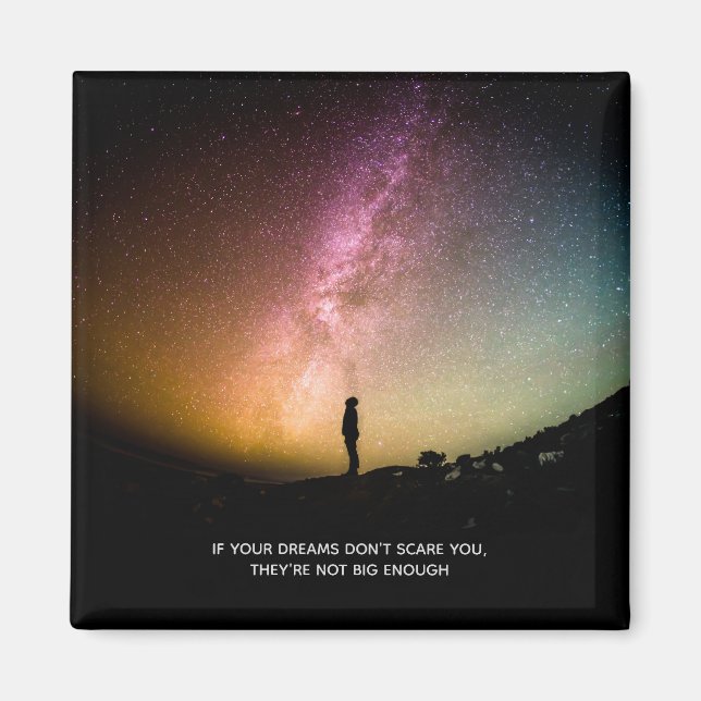 Aimant Si tes rêves ne te font pas peur (Devant)