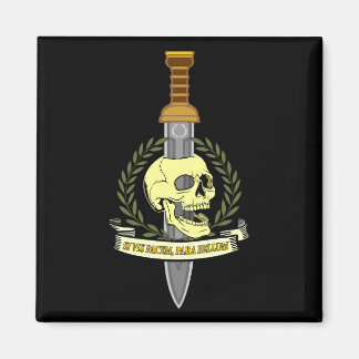 Aimant Si Vis Pacem, Para Bellum.. Skull
