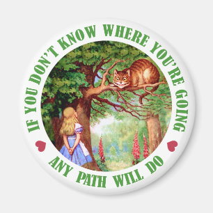 AIMANT SI VOUS NE FAITES PAS OÙ VOUS ALLEZ, N'IMPORTE