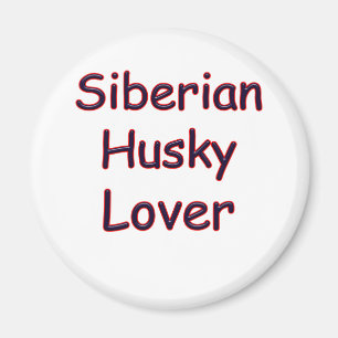 Aimant Sibérie Husky Lover
