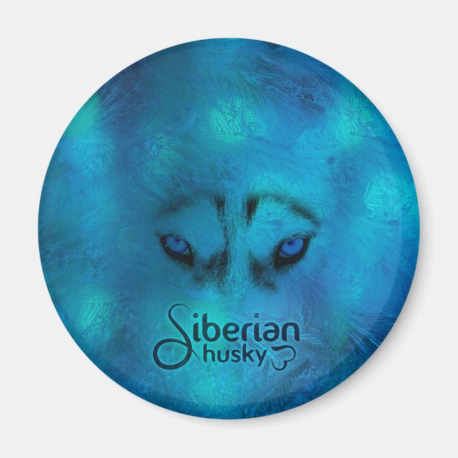 Aimant Sibérien Husky (Devant)