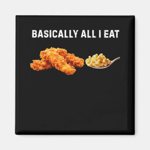 Aimant Sically Tout ce que je mange Tendres de Poulet Mac