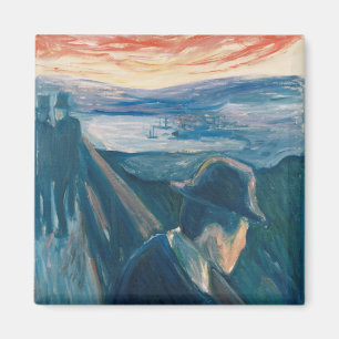 Aimant Sick Mood au coucher du soleil, Despair (par Edvar