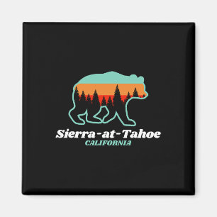 Aimant Sierra-at-tahoe Ski Snowboard Californie Bea