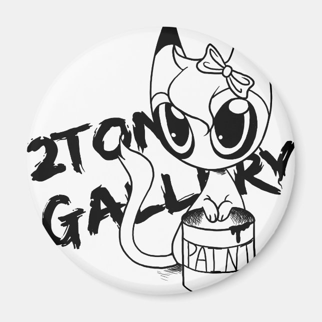 Aimant Sierra kitty (Devant)