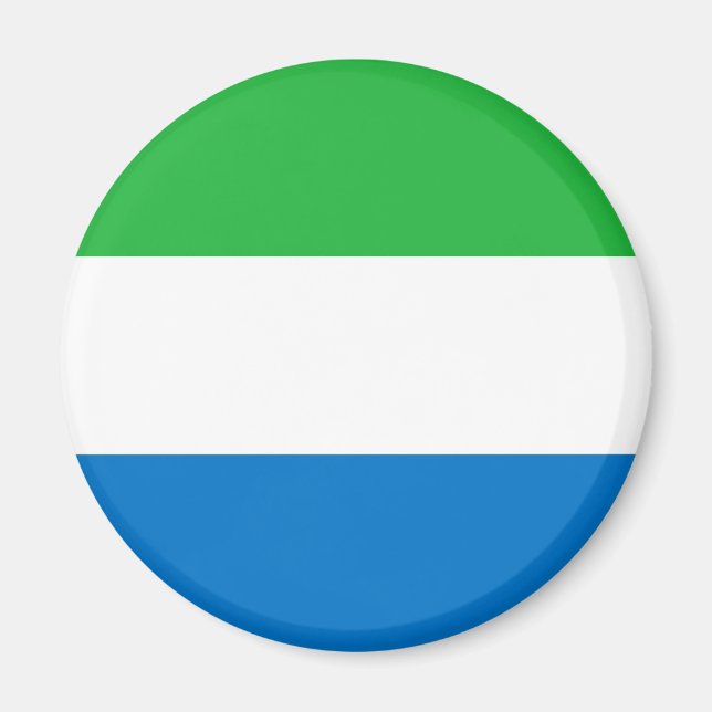 Aimant Sierra Leone Flag (Devant)