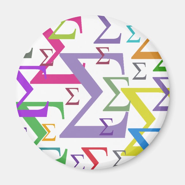 Aimant Sigma (Devant)