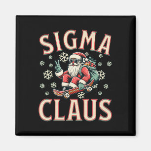 Aimant Sigma Claus Funny Père Noël Noël Mème Ados garçons