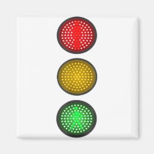 Aimant Signal de trafic Lumière Halloween Idée costume 