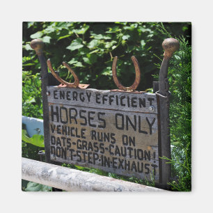 Aimant Signe amish de stationnement