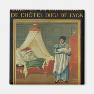 Aimant Signe annonçant les services d'une sage-femme