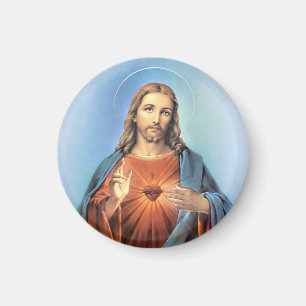 Aimant Signe de paix/Jésus