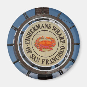 Aimant Signe du quai du pêcheur