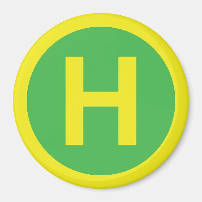 Aimant SIGNE Helipad (Devant)
