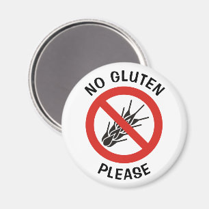 Aimant Signe sans gluten