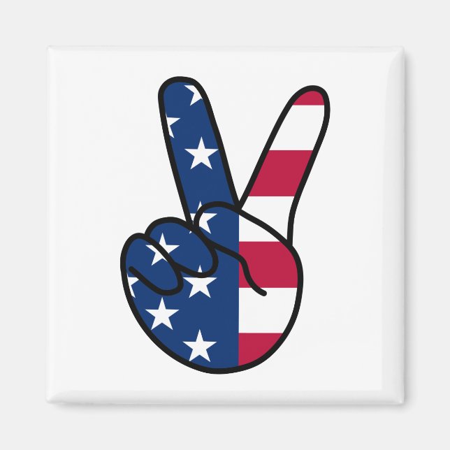 Aimant SIGNE USA Flag V (Devant)