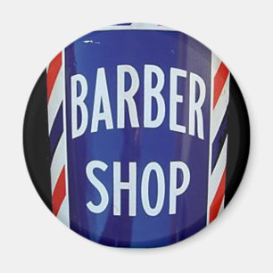 Aimant Signe vintage de raseur-coiffeur