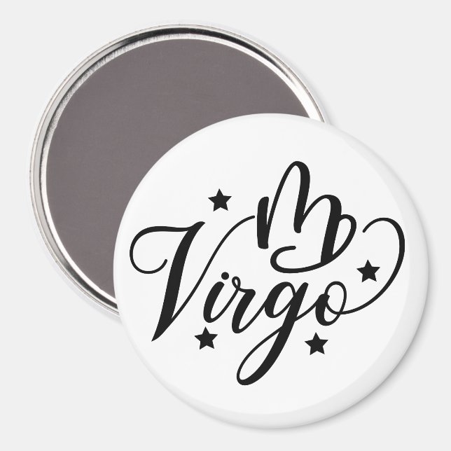 Aimant SIGNE Zodiaque Virgo (Recto/Verso)