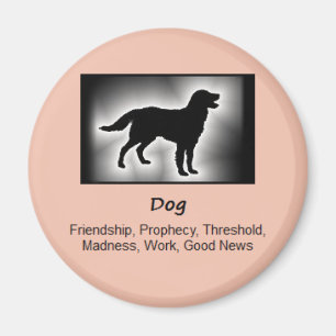 Aimant Signification d'esprit animal de totem de chien