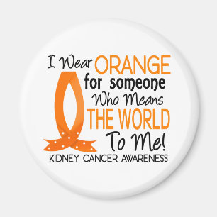 Aimant Signifie le monde à moi Cancer de rein