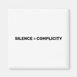 Aimant Silence égale complexité Arrêter de haïr le blanc