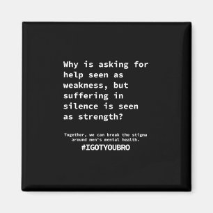 Aimant Silence Plus D'Autocollant