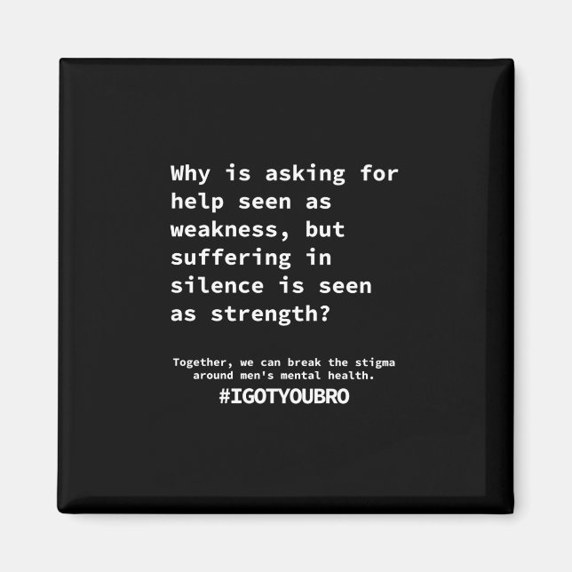 Aimant Silence Plus D'Autocollant (Devant)
